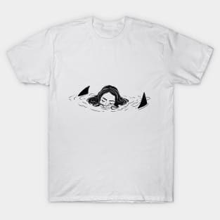 Swimming with fear T-Shirt